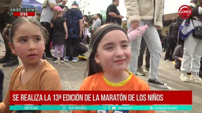 Se realiza la 13&ordf; edici&oacute;n de La Marat&oacute;n de los Ni&ntilde;os
